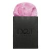 Baby Pink Paisley Pre-Folded Pocket Square Puff