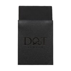 Black Plain Twill Pre-Folded Pocket Square Fold Black Plain Twill Pre-Folded Pocket Square Fold