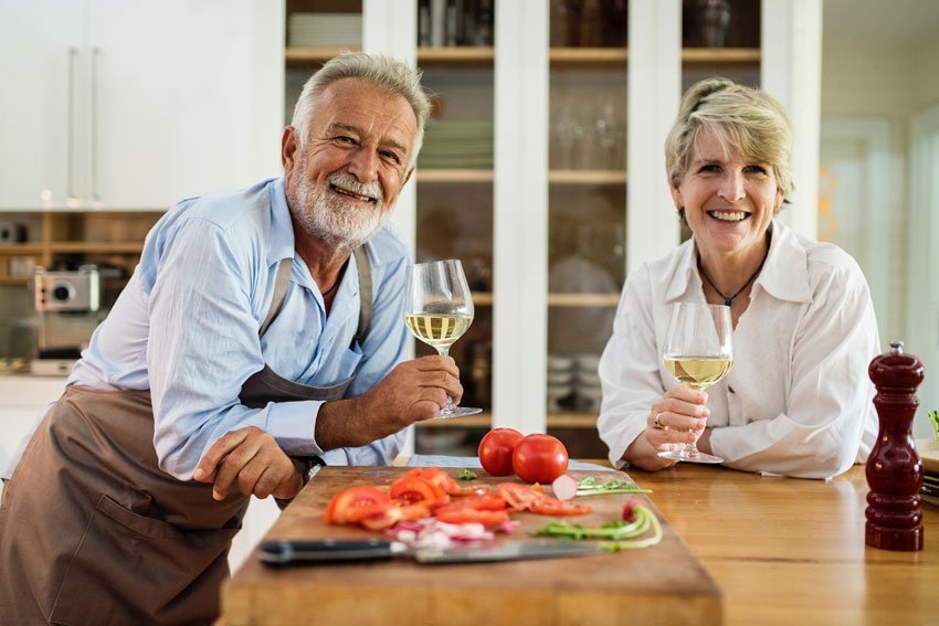 Couple in the Kitchen