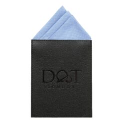 Dusty Blue Plain Twill Pre-Folded Pocket Square One Peak Dusty Blue Plain Twill Pre-Folded Pocket Square One Peak