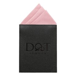 Dusty Pink Plain Twill Pre-Folded Pocket Square One Peak Dusty Pink Plain Twill Pre-Folded Pocket Square One Peak