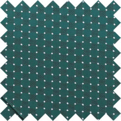 Teal and White Geometric Pin Dot Swatch Teal and White Geometric Pin Dot Swatch