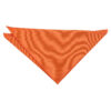 Burnt Orange Plain Matte Pocket Square
