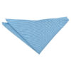 Dusty Blue Plain Matte Pocket Square