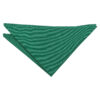 Emerald Green Plain Matte Pocket Square