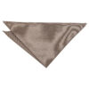 Olive Plain Matte Pocket Square