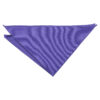 Purple Plain Matte Pocket Square