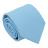 Dusty Blue Plain Matte Tie
