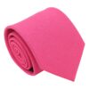 Hot Pink Plain Matte Tie