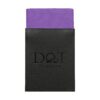 Mauve Purple Plain Twill Pre-Folded Pocket Square Fold