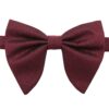 Baby Pink Metallic Pre-Tied Bow Tie
