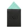 Mint Green Plain Twill Pre-Folded Pocket Square One Peak