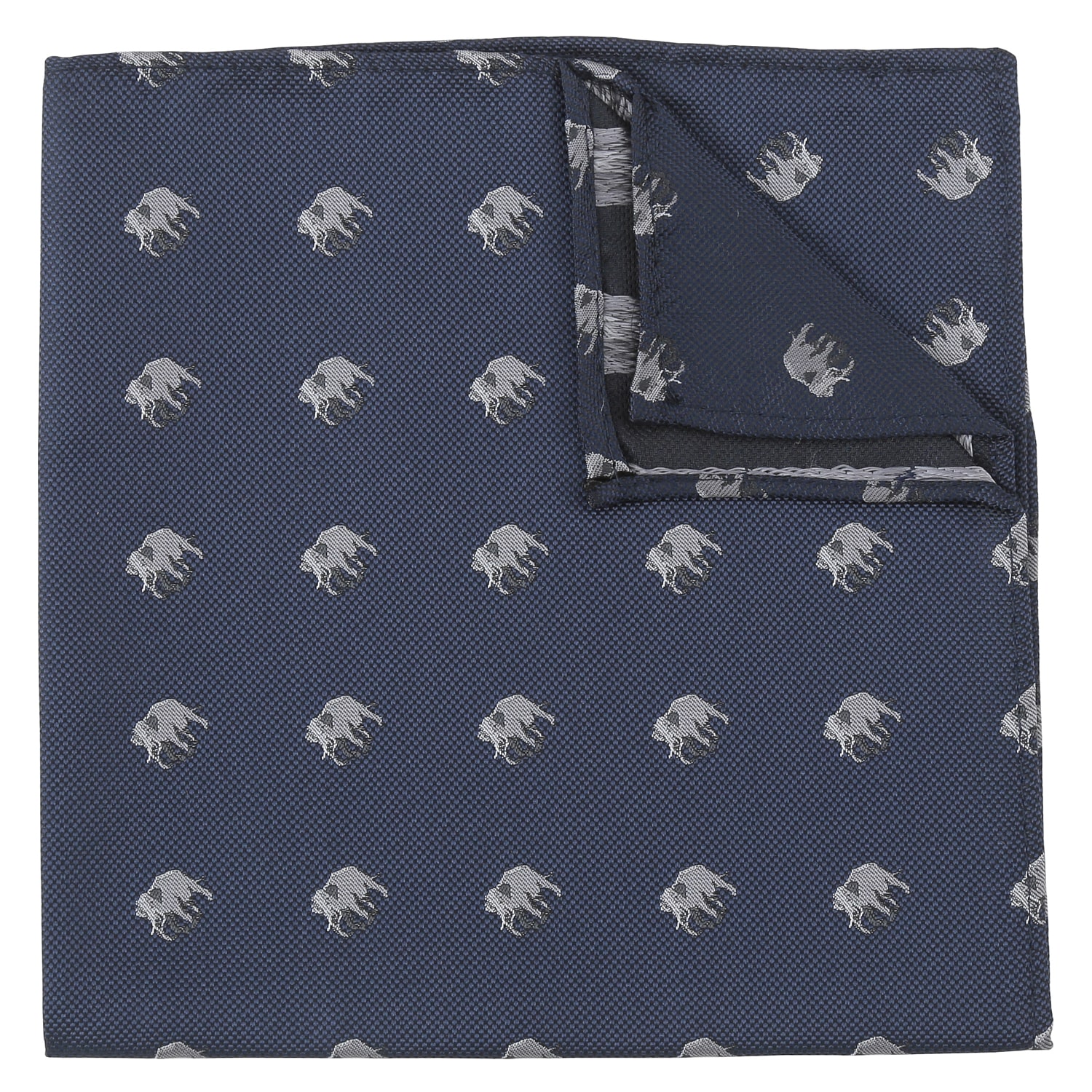 Burgundy Bee Embroidered Pocket Square Burgundy Bee Embroidered Pocket Square