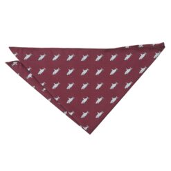 Burgundy Bee Embroidered Pocket Square Burgundy Bee Embroidered Pocket Square
