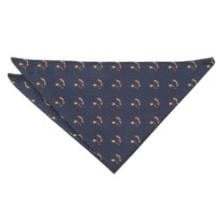 Burgundy Golden Eagle Bird Embroidered Pocket Square Burgundy Golden Eagle Bird Embroidered Pocket Square