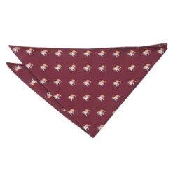 Burgundy Border Terrier Dog Embroidered Pocket Square Burgundy Border Terrier Dog Embroidered Pocket Square