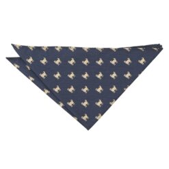 Burgundy Border Terrier Dog Embroidered Pocket Square Burgundy Border Terrier Dog Embroidered Pocket Square