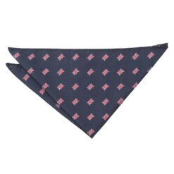 Navy Blue Australian Flag Embroidered Pocket Square Navy Blue Australian Flag Embroidered Pocket Square