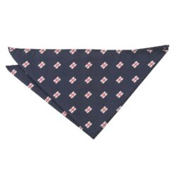 Navy Blue Australian Flag Embroidered Pocket Square Navy Blue Australian Flag Embroidered Pocket Square