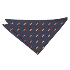 Navy Blue Australian Flag Embroidered Pocket Square Navy Blue Australian Flag Embroidered Pocket Square