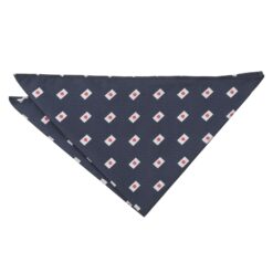 Navy Blue Australian Flag Embroidered Pocket Square Navy Blue Australian Flag Embroidered Pocket Square