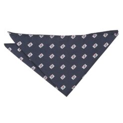 Navy Blue Australian Flag Embroidered Pocket Square Navy Blue Australian Flag Embroidered Pocket Square