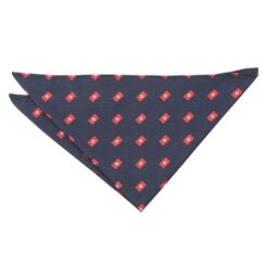 Navy Blue Australian Flag Embroidered Pocket Square Navy Blue Australian Flag Embroidered Pocket Square