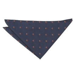 Burgundy Cricket Sports Embroidered Pocket Square Burgundy Cricket Sports Embroidered Pocket Square