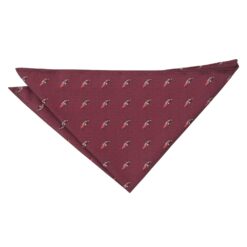 Burgundy Cricket Sports Embroidered Pocket Square Burgundy Cricket Sports Embroidered Pocket Square