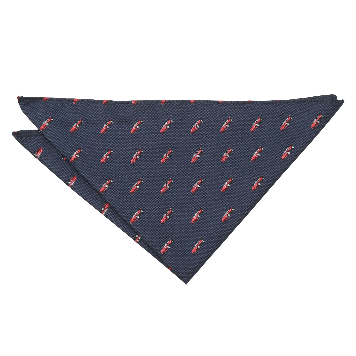 Burgundy Cricket Sports Embroidered Pocket Square Burgundy Cricket Sports Embroidered Pocket Square