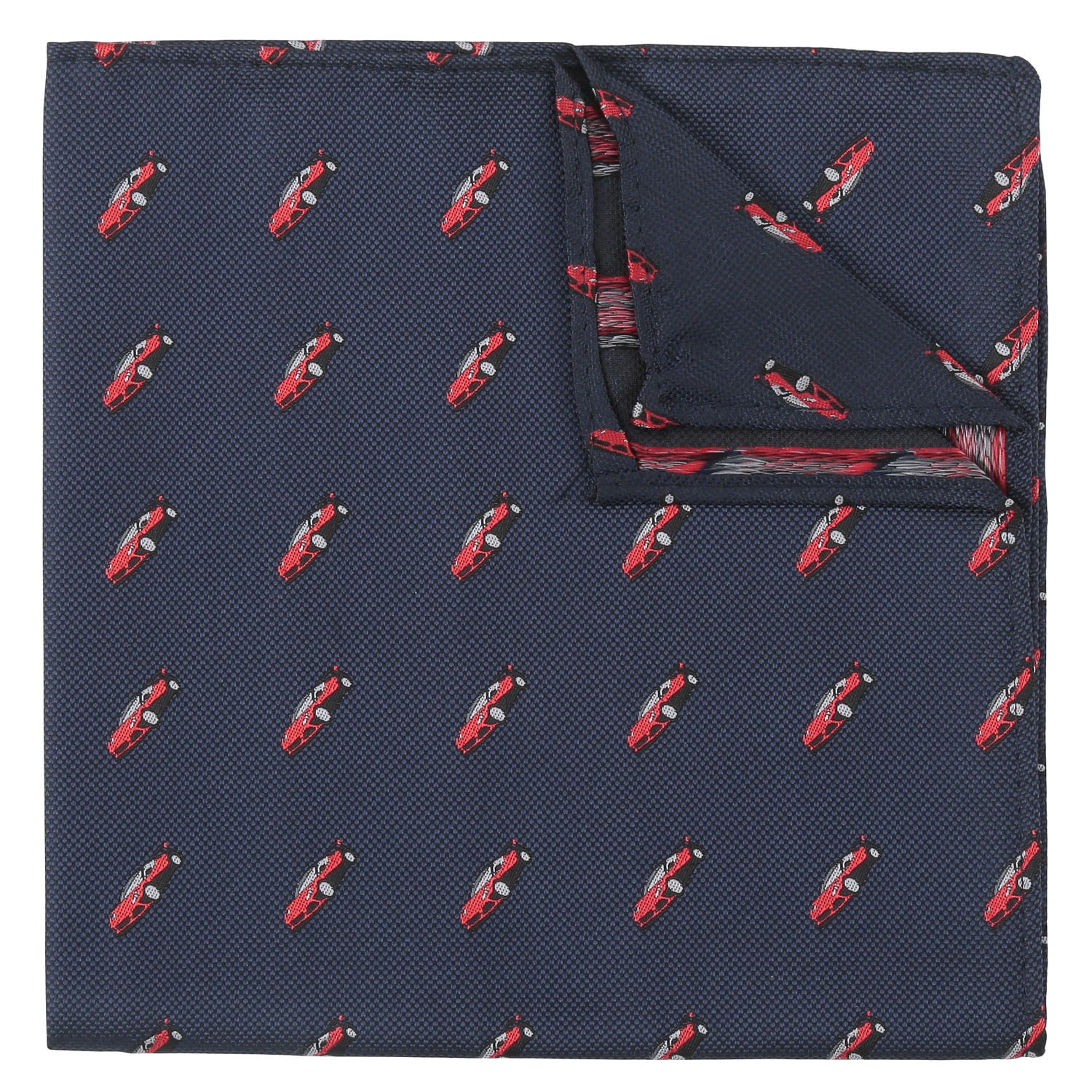 Burgundy Cricket Sports Embroidered Pocket Square Burgundy Cricket Sports Embroidered Pocket Square