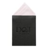 Pink Champagne Plain Twill Pre-Folded Pocket Square One Peak