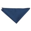 Classic Blue Raffia Basket Pocket Square