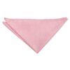 Dusty Pink Raffia Basket Pocket Square