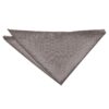 Grey Raffia Basket Pocket Square