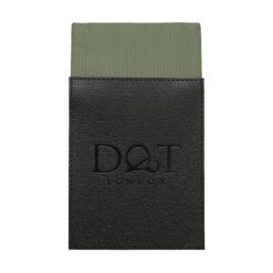 Sage Plain Twill Pre-Folded Pocket Square Fold