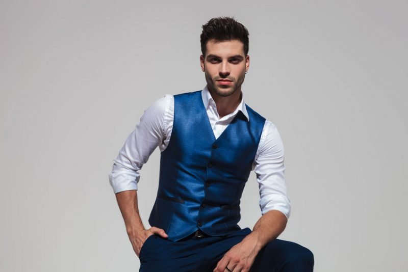 Shantung-Waistcoat