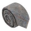 Blue Tweed Donegal Slim Tie