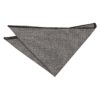 Blue Tweed Donegal Pocket Square