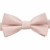 Toasted Almond Plain Twill Pre-Tied Bow Tie for Boys