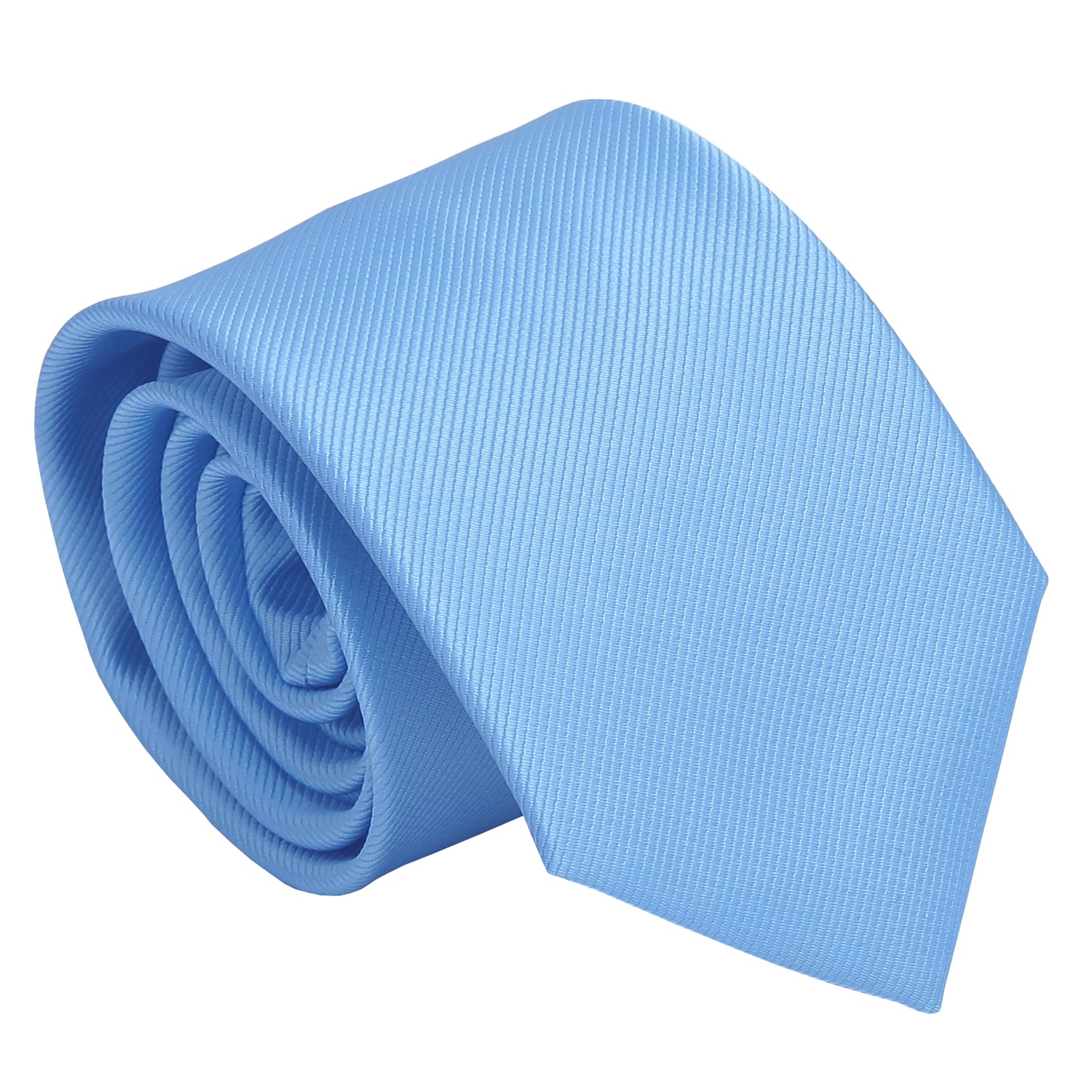 Cornflower Solid Twill Kids Necktie