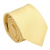 Daffodil Yellow Plain Twill Regular Tie for Boys