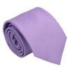 Lilac Plain Twill Regular Tie for Boys