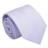 Pastel Lilac Plain Twill Regular Tie for Boys