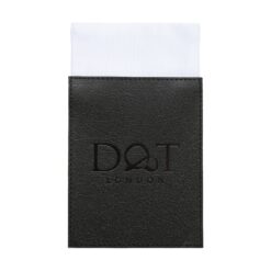 White Plain Twill Pre-Folded Pocket Square Fold