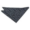 Black And Blue Willow Pocket Square