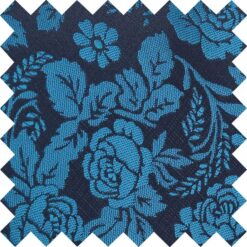 Teal Floral Rose Swatch Teal Floral Rose Swatch