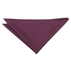 Plum and Purple Geometric Pin Dot Pocket Square Plum and Purple Geometric Pin Dot Pocket Square