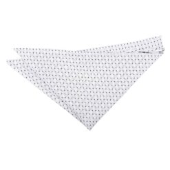 White and Black Geometric Pin Dot Pocket Square White and Black Geometric Pin Dot Pocket Square