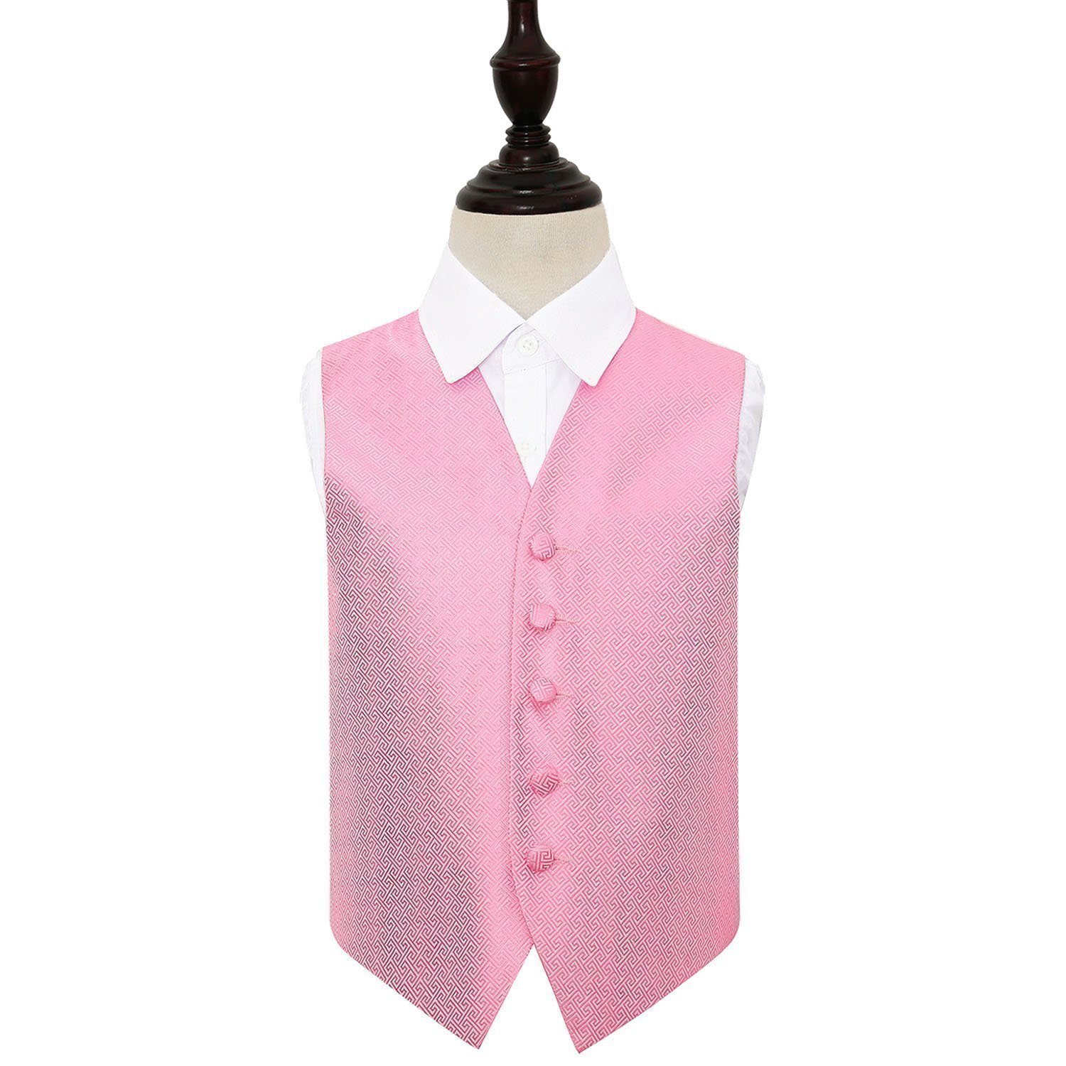 Boys pink waistcoat deals